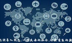   “助记词导入钱包：一次