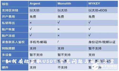 如何有效获取USDT:常见问题与解决方案